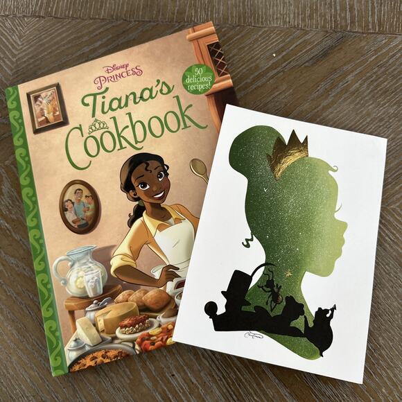 Tiana's Cookbook Disney Princess Hardcover Princess and The Frog - Picture 1 of 11